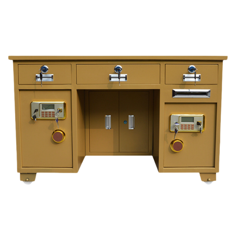 蕃蒂电子保险桌 1.3米双柜张高清大图