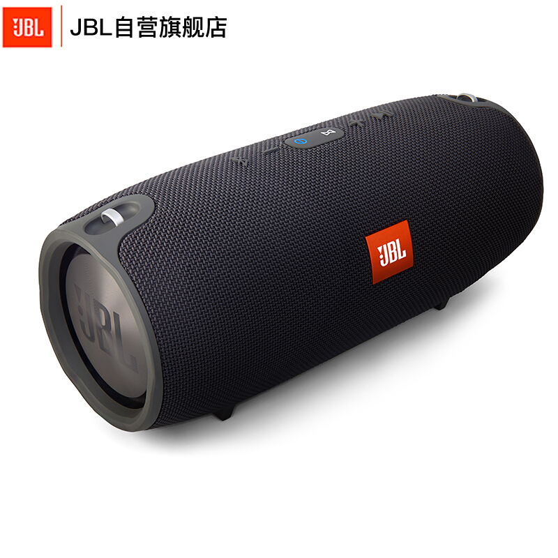 JBL XTREME 音乐战鼓 便携式蓝牙音箱 低音炮 户外音箱 电脑音响 防水设计 桌面音箱 可免提通话 旋风黑