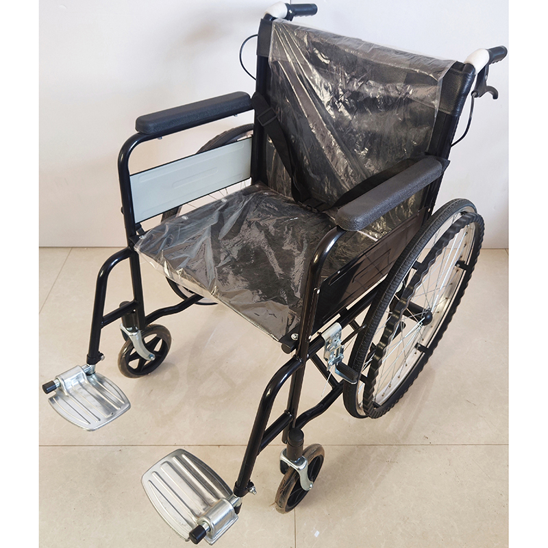 金寿堂 功能轮椅 喷塑大软出口定制版 SYIV90-JS01高清大图