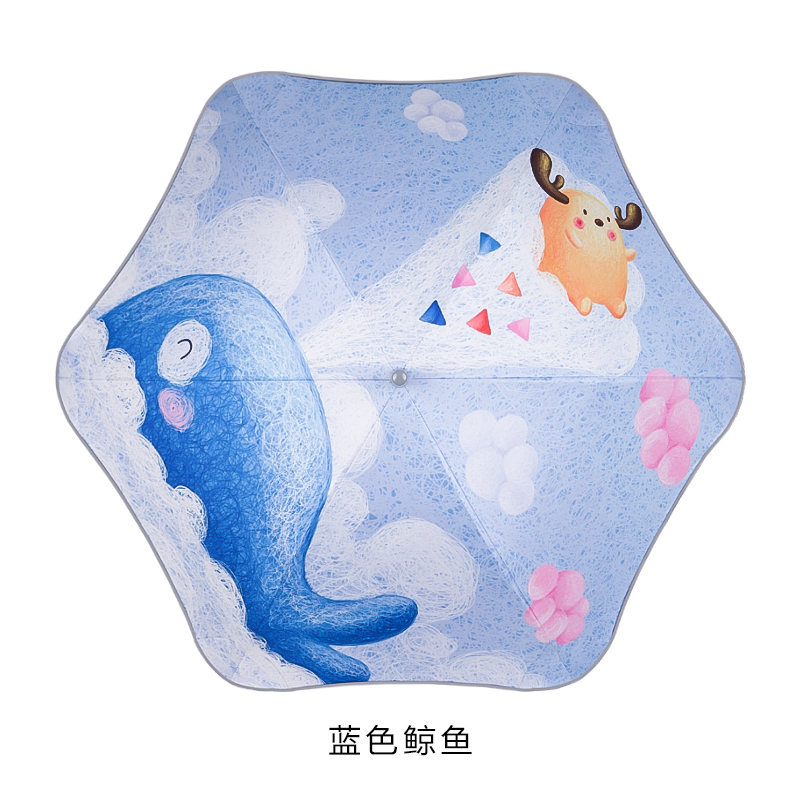 红叶动物乐园儿童伞颜色随机-W1840高清大图