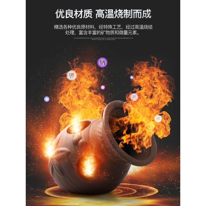 鱼缸造景紫砂陶罐躲避洞鱼虾躲避屋产卵洞慈鲷繁殖罐虾窝虾罐异形高清大图