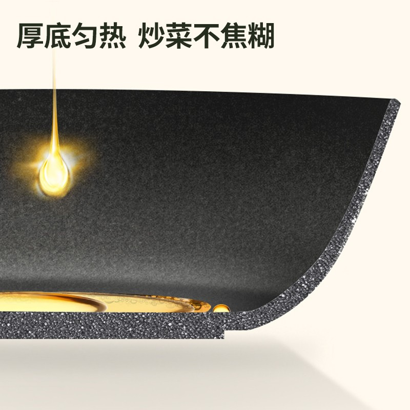 炊大皇(COOKER KING)CG28XHY 小黄鸭28cm炒锅 易洁不粘锅 电磁炉通用炒菜锅煎锅高清大图
