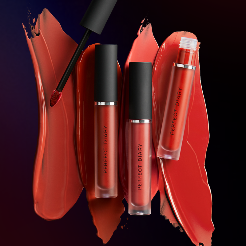 完美日记(PERFECT DIARY) 雾色梦境哑光唇釉922秋日私语(猪肝红)高清大图