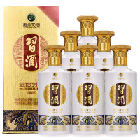 习酒(XIJIU) 第四代金质酱香型白酒 53度 500ml*6瓶 整箱装