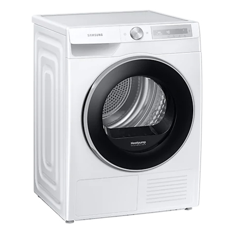 三星(SAMSUNG) 9KG AI智能热泵低温除菌除皱滚筒快烘干衣机 白色DV90T6440LH/SC高清大图