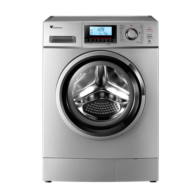 小天鹅littleswantg70g1201滚筒洗衣机水魔方洗烘一体智能触屏空气洗