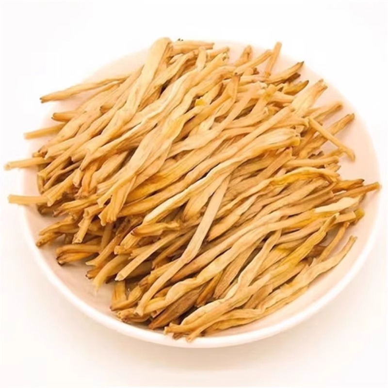 黄花菜干货新货正品无硫熏农家采摘金针菜火锅煲汤湖南特产高清大图