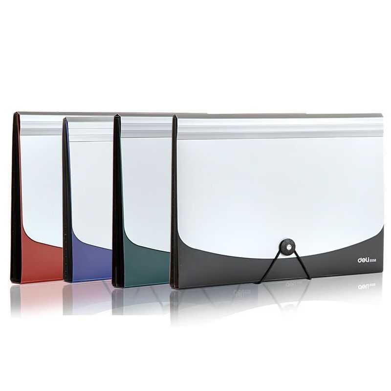 得力(deli)5558风琴包(单位:只)红