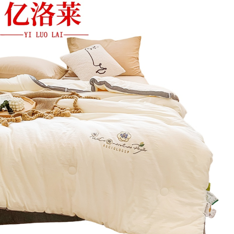 亿洛莱 冬被 150*200cm 6斤 床高清大图