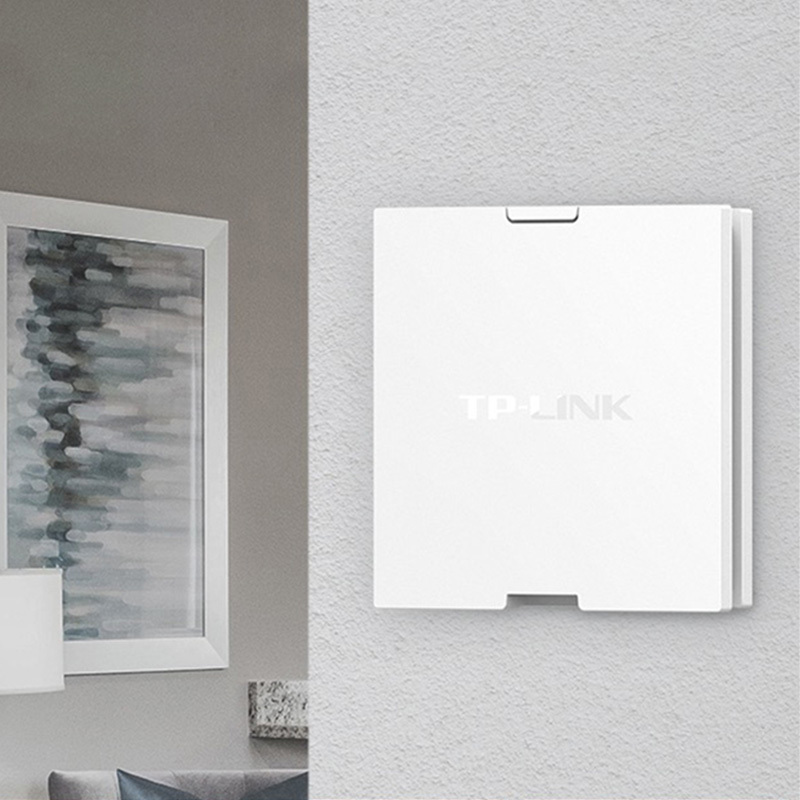 [全国可付费安装]TP-LINK 千兆wifi6全屋wifi覆盖四室二厅无线ap面板套装1800兆5G双频5只TL-XAP1800GI-POE+R479GP-AC一体化主机路由器
