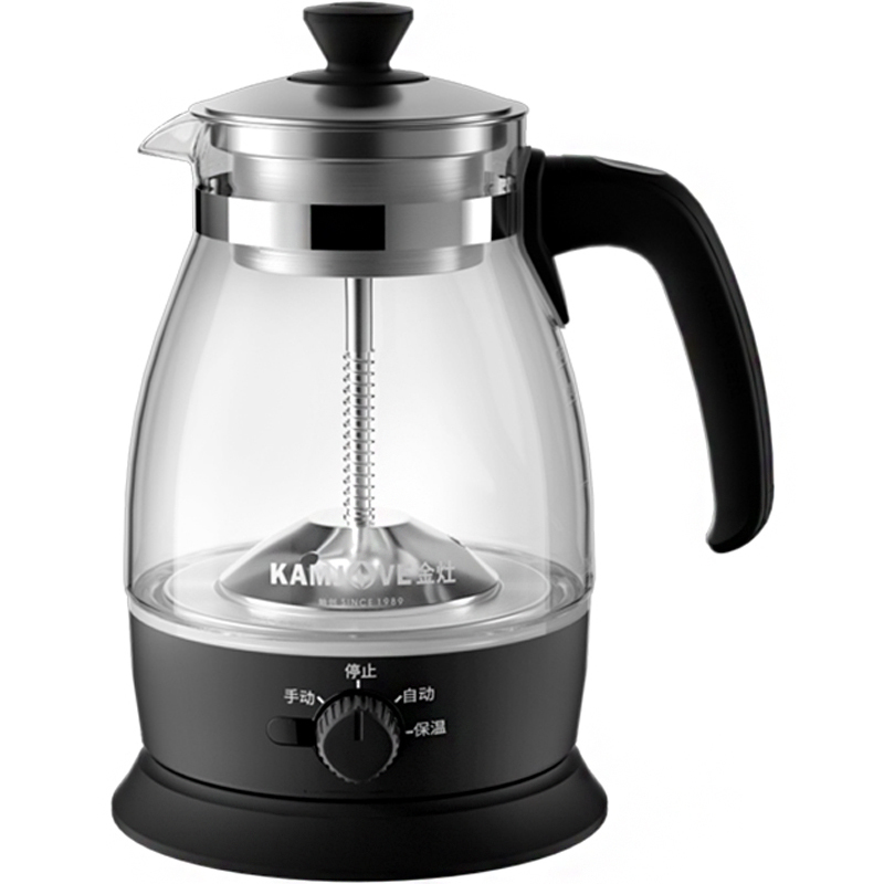 金灶a-52大容量喷淋式玻璃煮茶器家用小型电茶炉办公室蒸汽煮茶壶
