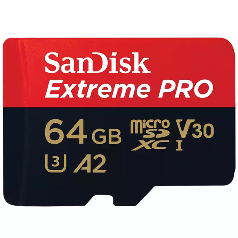 闪迪(Sandisk)64GB TF卡手机内存卡 读170MB/s写90MB/s运动相机无人机存储卡Micro SD卡高清大图