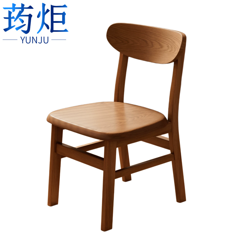 荺炬靠背椅餐椅椅子高清大图