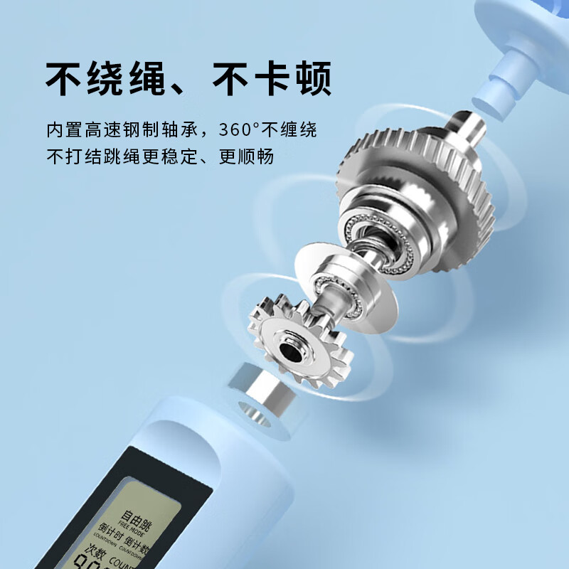 西屋 跳绳子成人燃脂负重健身儿童学生 TM-01高清大图