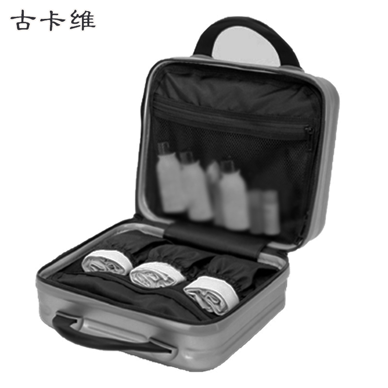 古卡维 子母登机箱 白色18寸铝框款6009TA高清大图