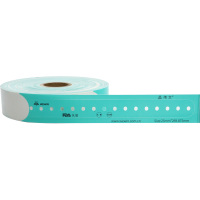 伟文(wewin)WD25-270-100(绿色042) (20卷)一次性医用热敏打印腕带标识/成人