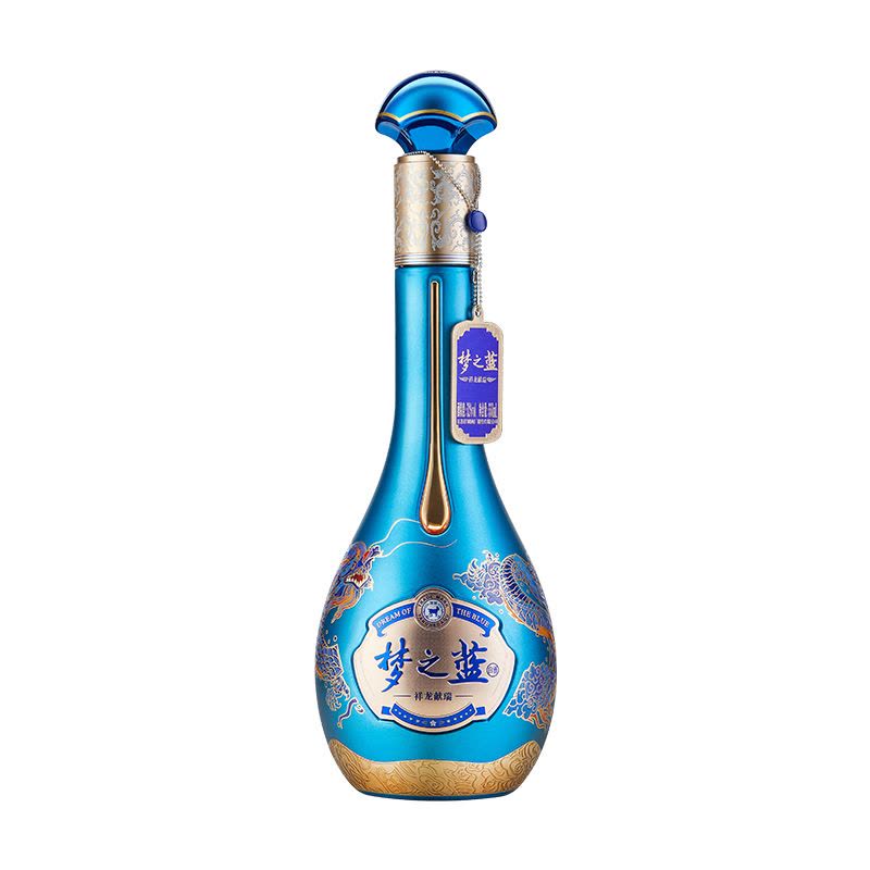 洋河梦之蓝52度祥龙献瑞550mL 洋河官方旗舰店浓香型白酒【价格 洋河梦之蓝52度祥龙献瑞550mL 洋河官方旗舰店浓香型白酒【价格