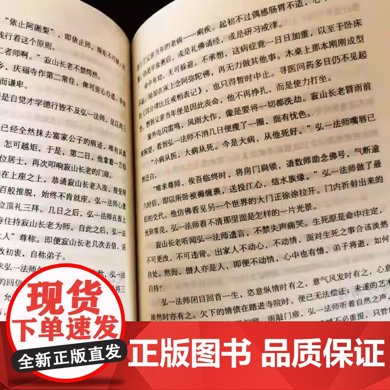 从容淡定过一生 李叔同传+人生哲学 李叔同为人处世治学心得中国人生哲学意义认知觉醒修心养性人间值得心灵鸡汤高清大图