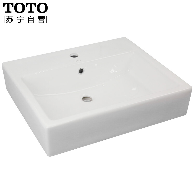 toto 面盆卫浴陶瓷艺术台上盆方形盆lw716 lw1714 lw516 lw1716 lw