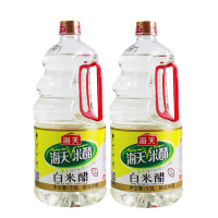 海天白米醋1.9L*2桶家用 泡脚洗脸洗发炒菜烹饪醋鱼凉拌食用白醋