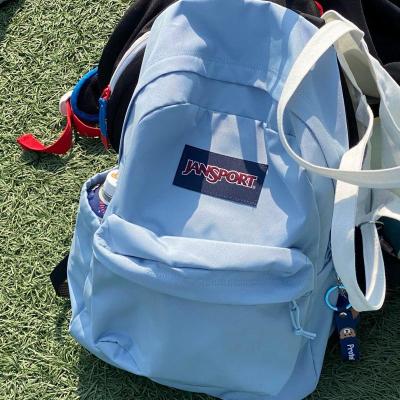 超级杰斯伯superjansport雾霾蓝双肩背包龙舌兰男女学生书包校园雾霾