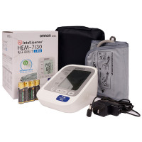 欧姆龙(OMRON)电子血压计 HEM-7130（上臂式） 智能测量 配送AC电源 7200升级版