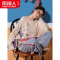 南极人南极人睡衣女春秋长袖纯棉2021新款秋冬可爱韩版学生家居服可外穿