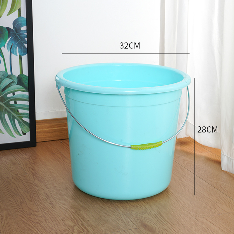 耀豪坤 圆形塑料水桶32CM/个高清大图