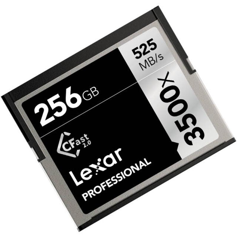 雷克沙(Lexar)256GB CFast 2.0卡3500X读525MB/s写445MB/s单反相机内存卡摄像机存储卡