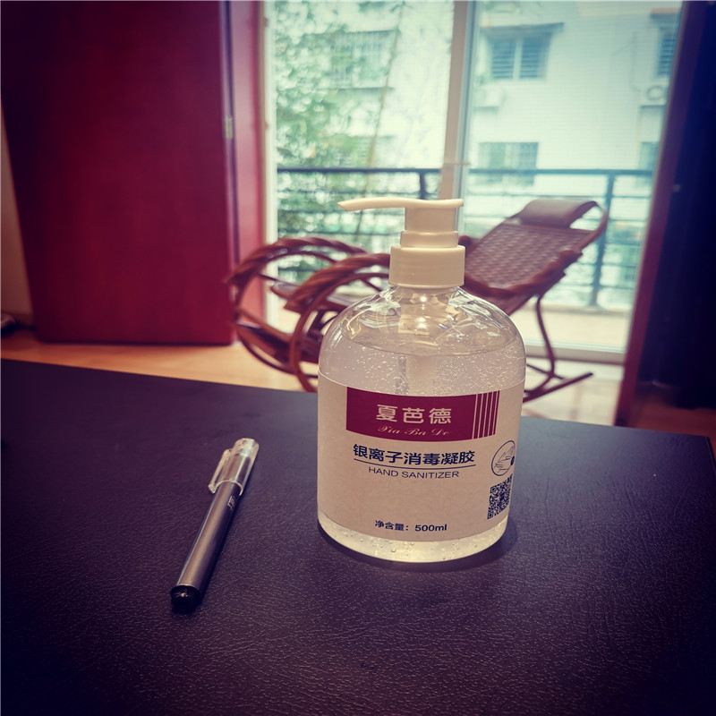 夏芭德 银离子消毒凝胶(含酒精24%)500ml*2