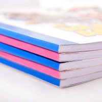 得力（deli）汪汪队图画本儿童画画本汪汪队空白画本幼儿园美术涂鸦小学生素描纸加厚绘画本子批发 蓝色（两本装）
