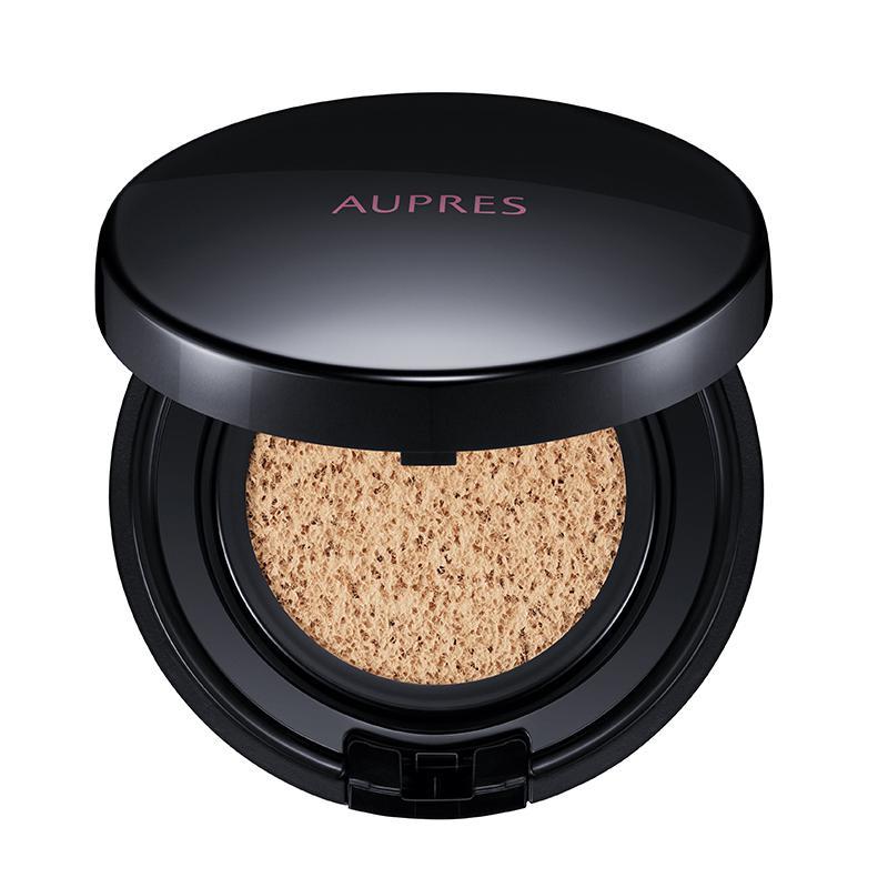 专柜行货直供套装礼盒日本aupres欧珀莱轻润光采气垫粉底液14g自然色