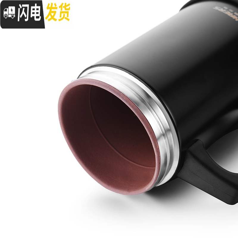 三维工匠紫砂内胆保温杯男紫砂壶办公杯泡茶杯水杯礼品家用商务套装 紫砂杯直杯