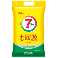 七河源 盘锦长粒粳米5Kg 东北大米 长粒米