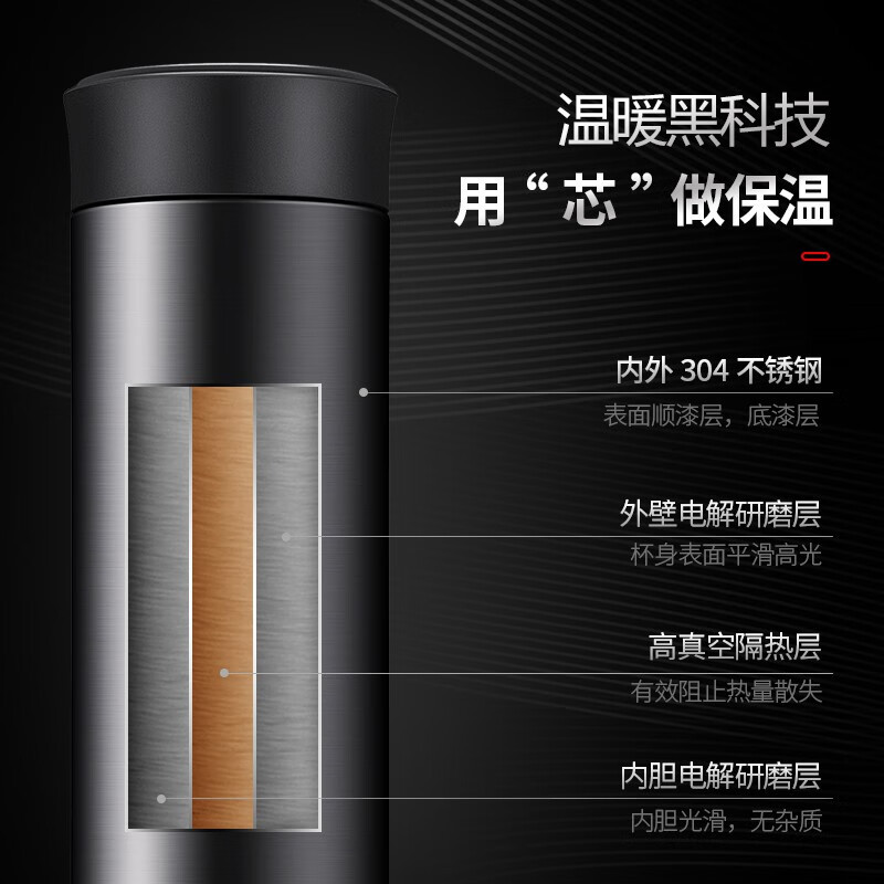 哈尔斯(HAERS) HD-350-28 350ml @保温杯 (计价单位:个)高清大图