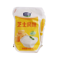 君乐宝涨芝士啦酸奶清新风味酸乳180g*12袋