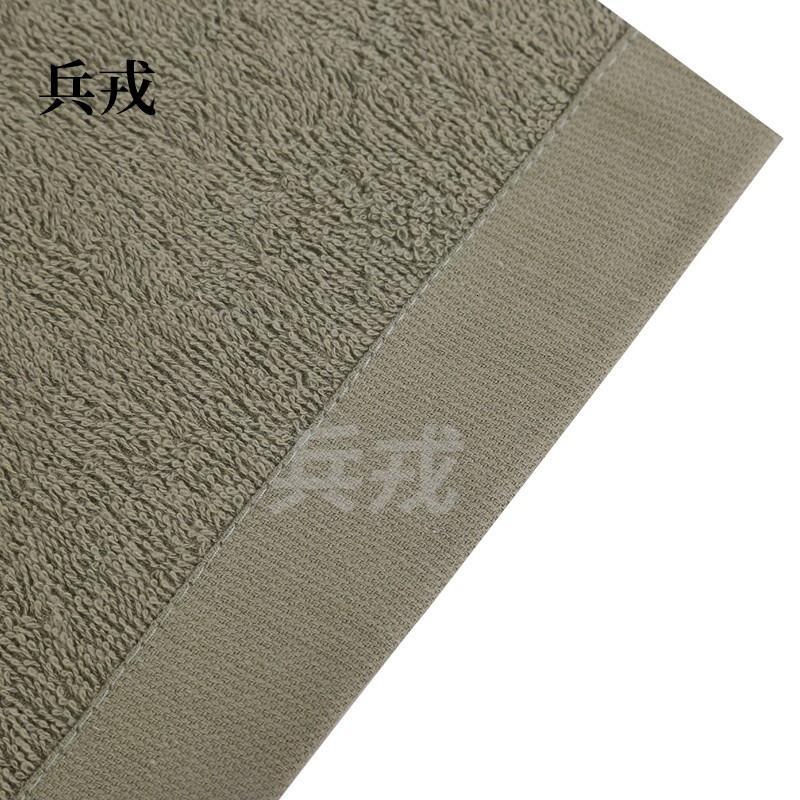 兵戎 君训毛巾 棉毛巾 不易毛吸水毛巾 武深绿毛巾