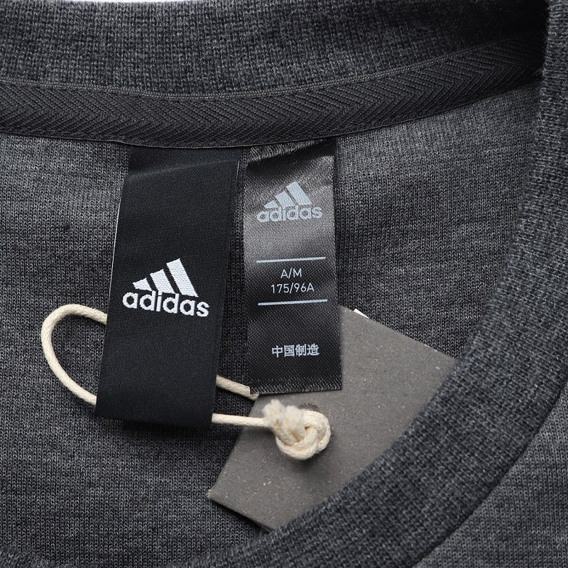 阿迪达斯(adidas)男士春秋季圆领休闲运动卫衣套头衫DW4580
