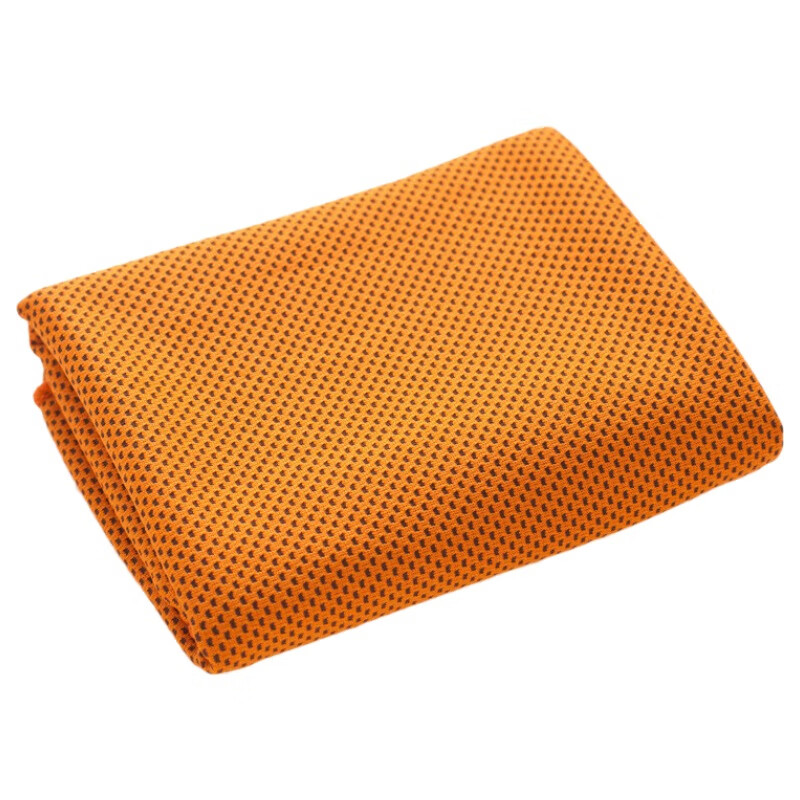 天山柔 30*100cm 50g 素色冷感 毛巾 (计价单位:条) 橙色高清大图