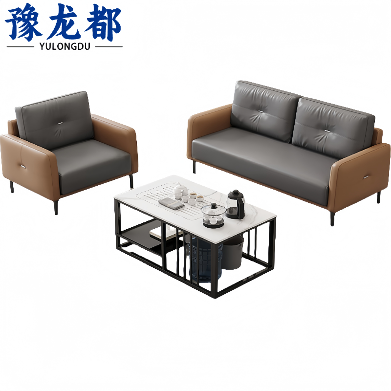 豫龙都 沙发茶几 1+2+MO 套高清大图