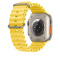 适用苹果手表表带apple watch8/7海洋硅胶运动表带s6/5/4/3/2/se