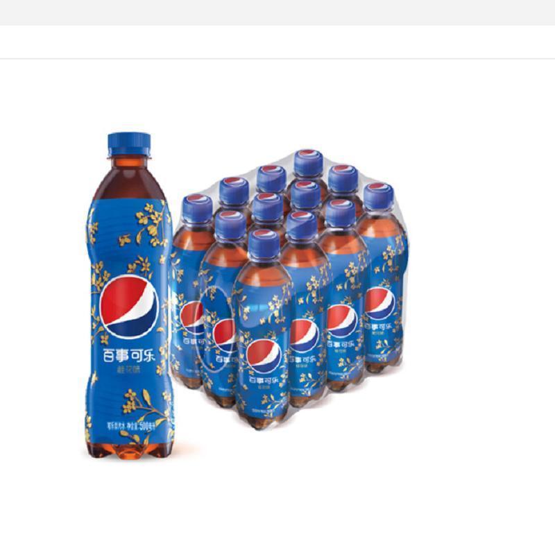 百事可乐桂花味瓶装500ml