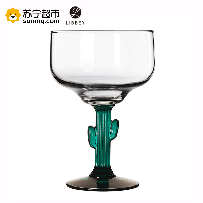 [美国进口][墨西哥进口]libbey利比仙人掌玛格丽特杯高脚杯鸡尾酒杯特饮杯玻璃杯子