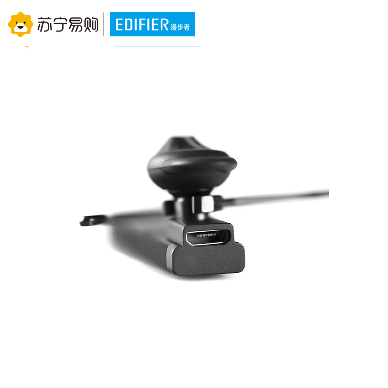 Edifier/漫步者 W23BT蓝牙4.0通用无线耳机耳挂式开车跑步运动车载耳塞式 雅黑色