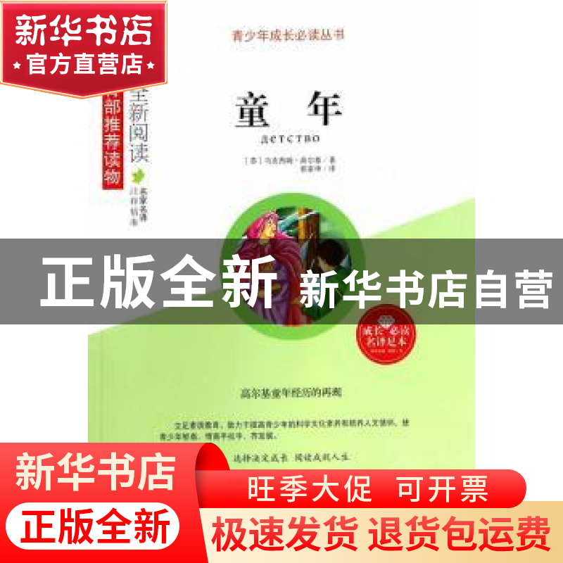 正版 童年 (苏)马克西姆·高尔基著 山东人民出版社 9787209081801