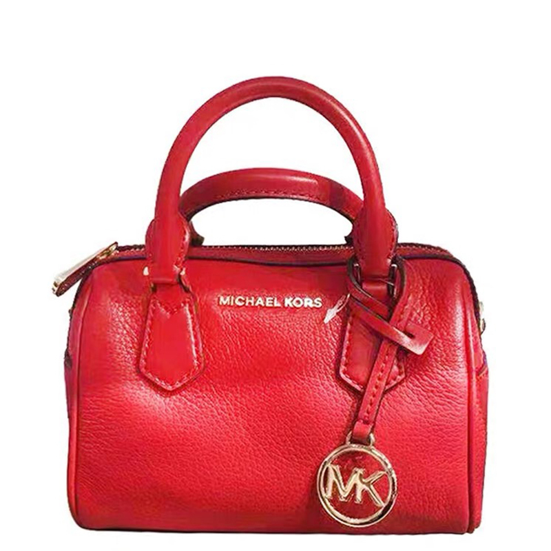 【自营】迈克·科尔斯(MICHAEL KORS) 女士拉链款迷你波士顿单肩包手提包斜挎包 mk女包