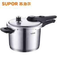 SUPOR)苏泊尔压力锅高压锅蓝眼系列304不锈钢复底电磁炉明火燃气煤气通用家用锅具YW22L1