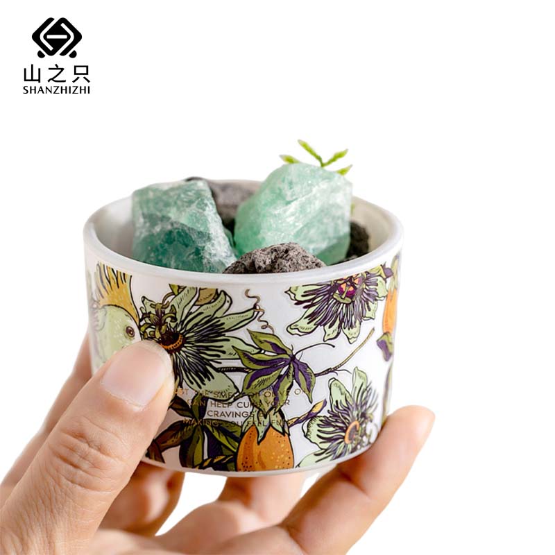 山之只 恣野·时光系列香薰礼盒套装 晶石+15ml精油 套高清大图