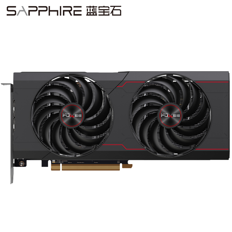 蓝宝石(SAPPHIRE) RX 6700 XT 12GB GDDR6 白金版独立游戏显卡高清大图