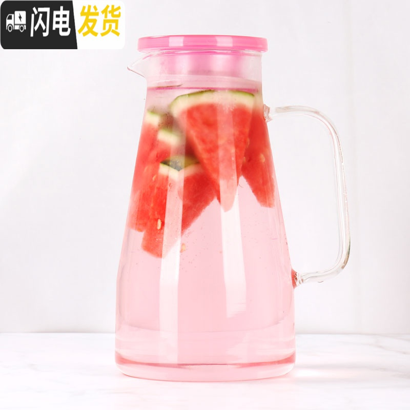 三维工匠可高温家用冷水壶耐热茶壶凉水壶直烧水壶大容量泡茶壶果汁壶加厚 三角壶2000(不锈钢盖)可明火加热茶具